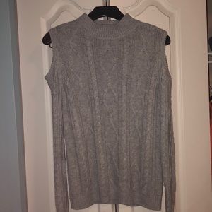 Beautiful Open Shouldered Cashmere Sweater